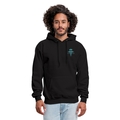Nurse Flag Men's Hoodie (CK4119) - black