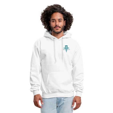 Nurse Flag Men's Hoodie (CK4119) - white