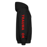 TRAUMA OR Gildan Heavy Blend Adult Hoodie - black