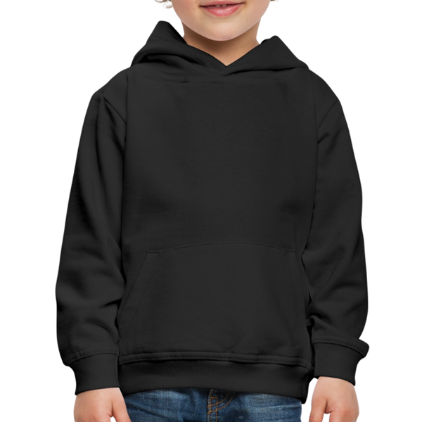 Papa Guardian Angel Kids‘ Premium Hoodie - black