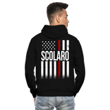 SCOLARO Firefighter Gildan Heavy Blend Adult Hoodie - black