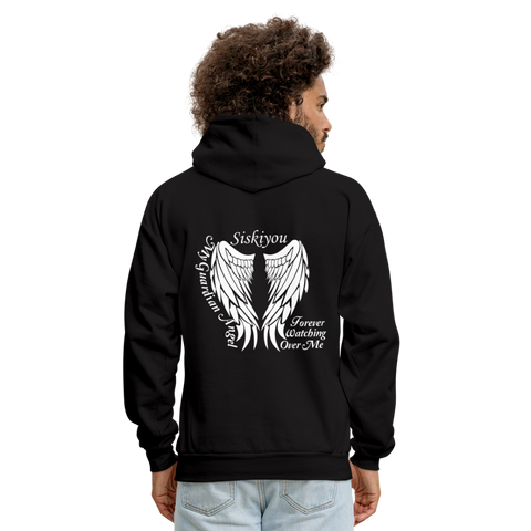 Siskiyou Guardian Angel Adult Hoodie - black