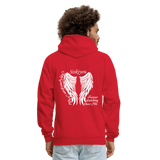 Siskiyou Guardian Angel Adult Hoodie - red