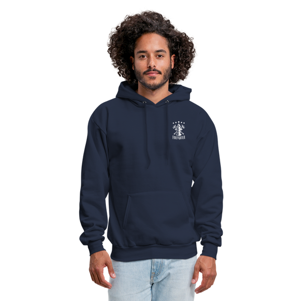 SCHOOLS Firefighter  Adult Hoodie - navy