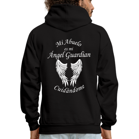 Abuelo angel Guardian Men's Hoodie - black