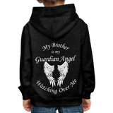 Brother Guardian Angel Adult Hoodie (CK3551)) - charcoal grey