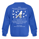 Grandpa Fernandez Kids' Crewneck Sweatshirt - royal blue