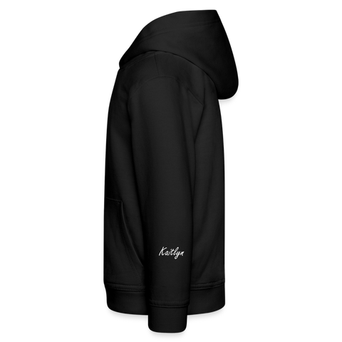 Grandpa Fernandez Youth Premium Hoodie - black