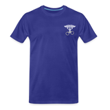 Corrections Nurse Flag Men's Premium T-Shirt Organic - royal blue