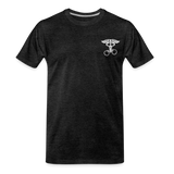 Corrections Nurse Flag Men's Premium T-Shirt Organic - charcoal grey