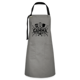 Gamma Artisan Apron - Gray - gray/black