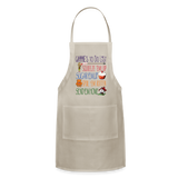 Gammie's To Do List Adjustable Apron - natural