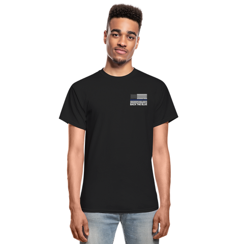 My Favorite Police Officer Calls Me Dad Gildan T-Shirt (CK4139) - black