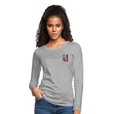 Psych Nurse Women's Premium Long Sleeve T-Shirt - heather gray