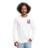 PACU Nurse Men's Premium Long Sleeve T-Shirt - white