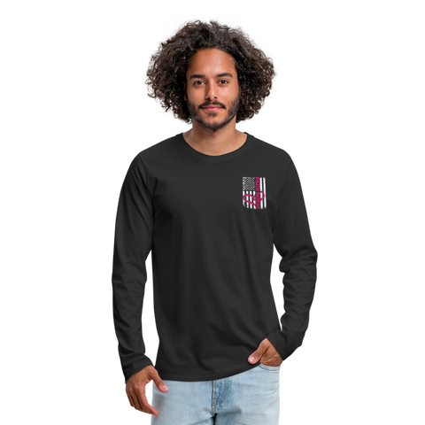 PACU Nurse Men's Premium Long Sleeve T-Shirt - black