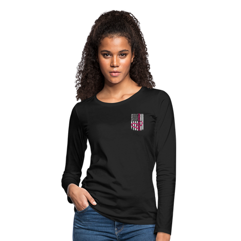 pacu nurse Women's Premium Long Sleeve T-Shirt - black