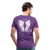 Uncle Guardian Angel Men's Premium T-Shirt (CK3558) - purple