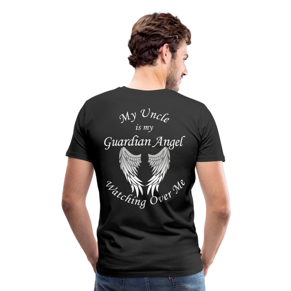 Uncle Guardian Angel Men's Premium T-Shirt (CK3576) - black