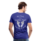 Uncle Guardian Angel Men's Premium T-Shirt (CK3576) - royal blue
