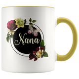 Nana 11 oz White Accent Coffee Mug