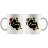 Nana 11 oz White Coffee Mug