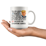 Funny Trump Nurse 11 oz Coffee Mug