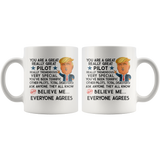 Funny Trump Pilot 11 oz Coffee Mug