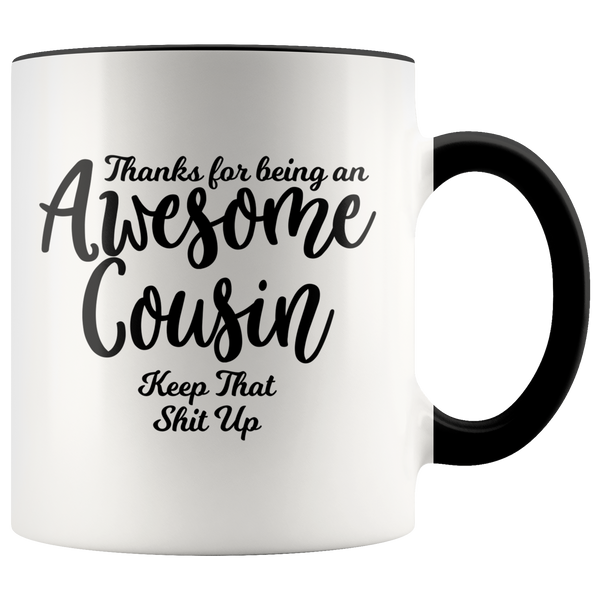 Awesome Cousin 11 oz Accent Coffee Mug