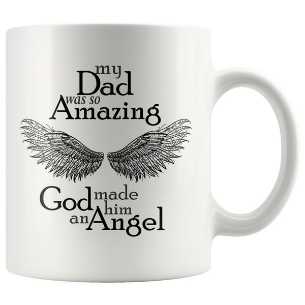 Dad Amazing Angel Coffee Mug