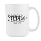 Best Stepdad 15 oz Coffee Mug - Fathers Day Gift For Step Dad