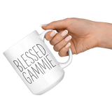 Blessed Gammie 15 oz White Coffee Mug