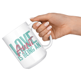 Love is being an Aunt 15 oz White Coffee Mug